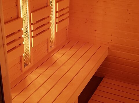 Kombinovaná sauna - infrasauna