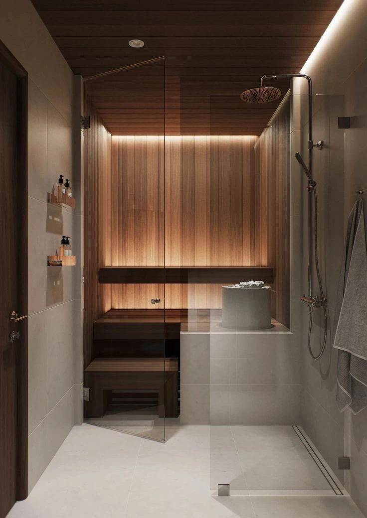 moderna sauna do interieru | zdroj: https://sk.pinterest.com/pin/209839663881817897/